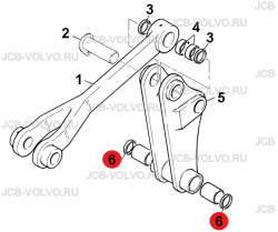 Уплотнение [ 813/00426 ] для JCB 531-70, 541-70